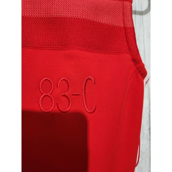 Adidas Activewear Dress Sz 2 Original 83-C Red "Blue Version" Better Scarlet Zip - Picture 4 of 14